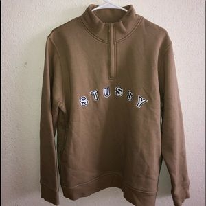 stussy quarter zip